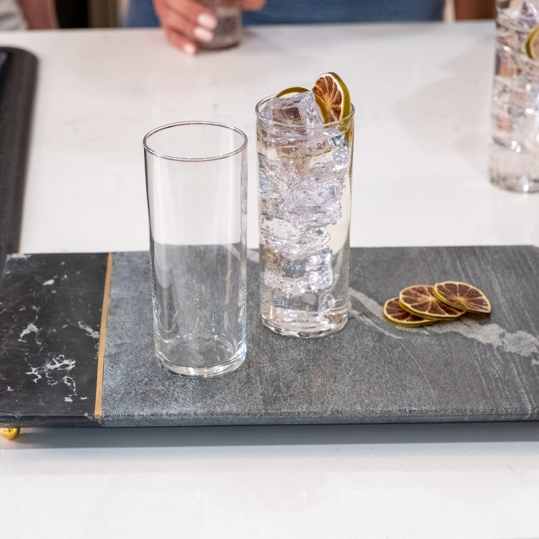 Classic straight-sided design: Clean, timeless look that suits any table setting.