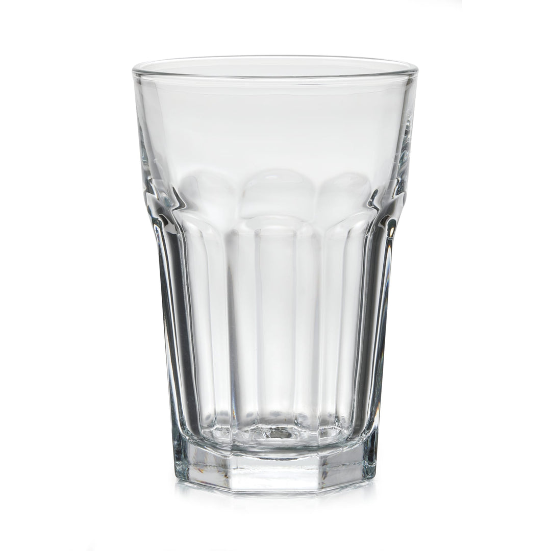 14-ounce capacity is perfect for juice, water, iced tea, milk, or cocktails.