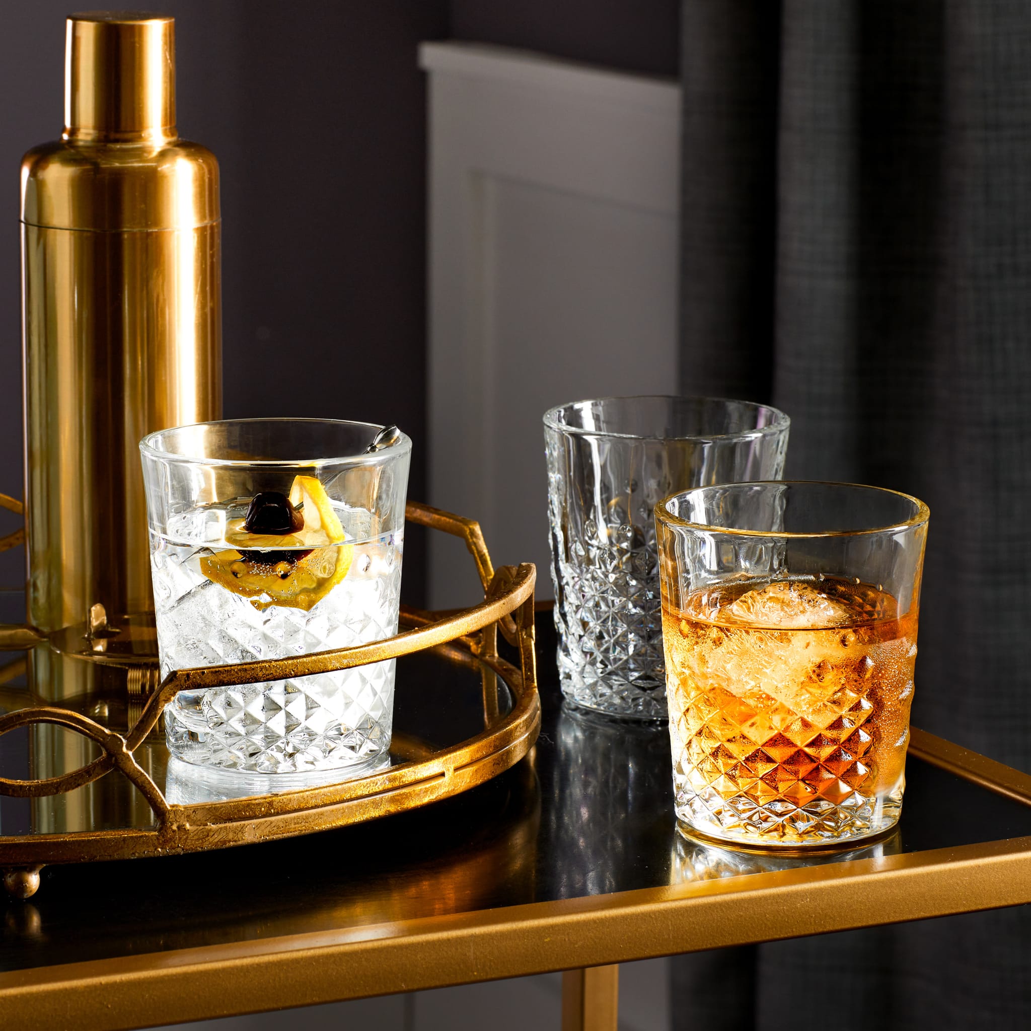 Libbey Carats Old Fashioned Glasses - Thumbnail 4