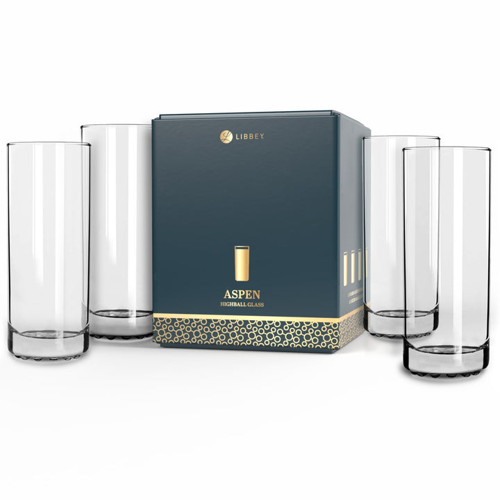 10‑ounce capacity: Ideal for classic highball cocktails, soft drinks, iced tea, or juice—perfect portion size for everyday use.