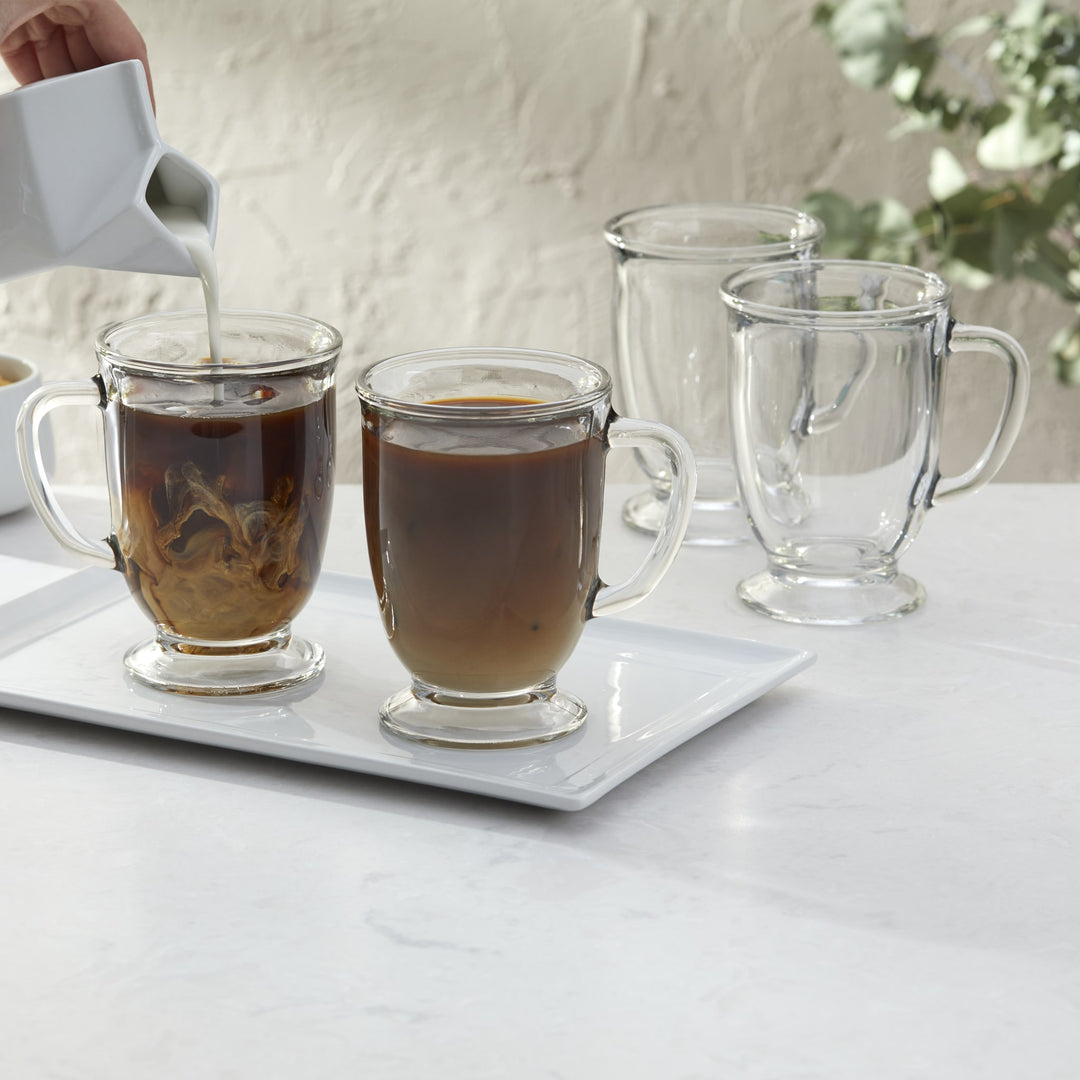 Libbey Kona Glass Coffee Mugs, 16 ounce, Set of 6 – Libbey Shop