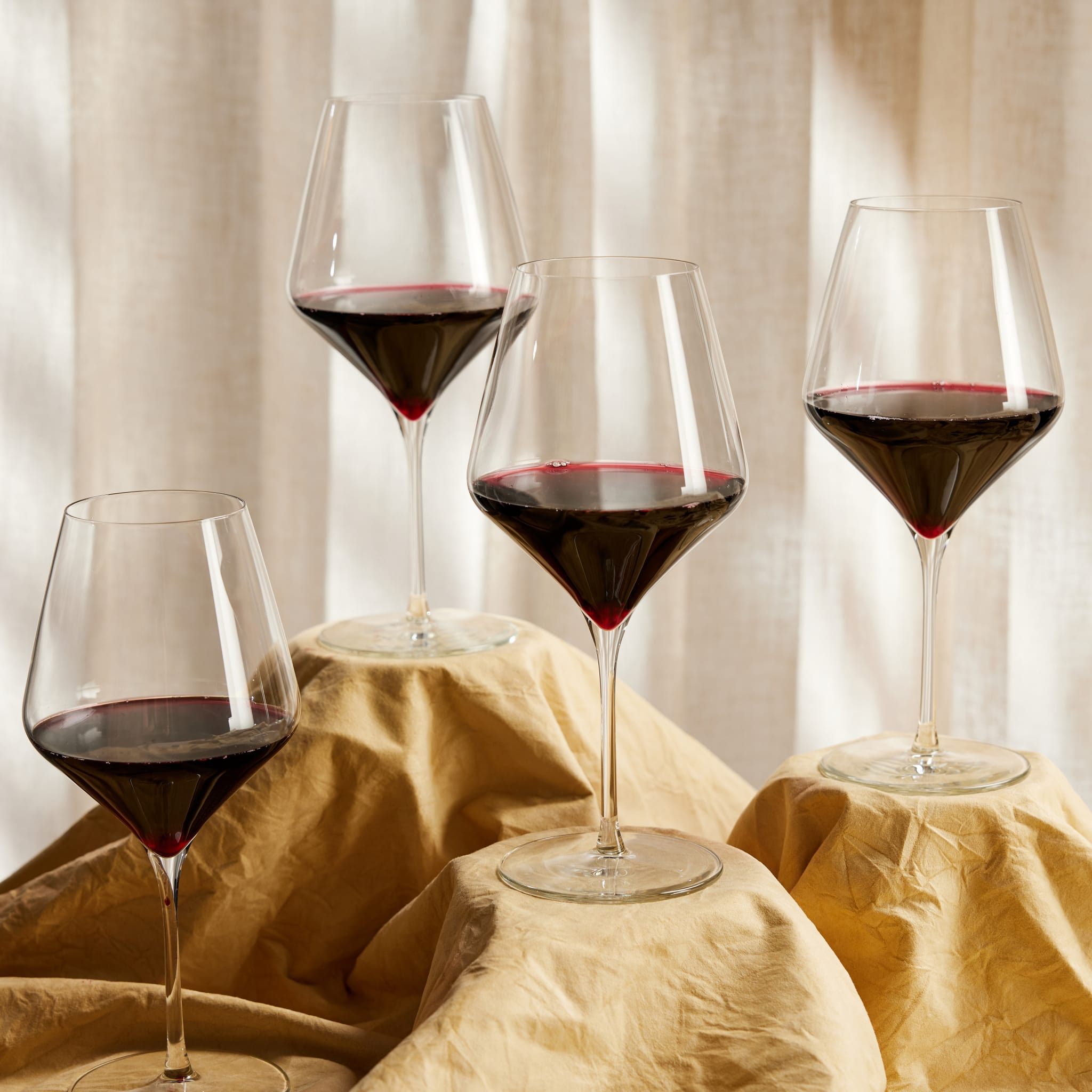 Libbey Signature Greenwich Red Wine Glasses, 24 ounce, Set of 4
