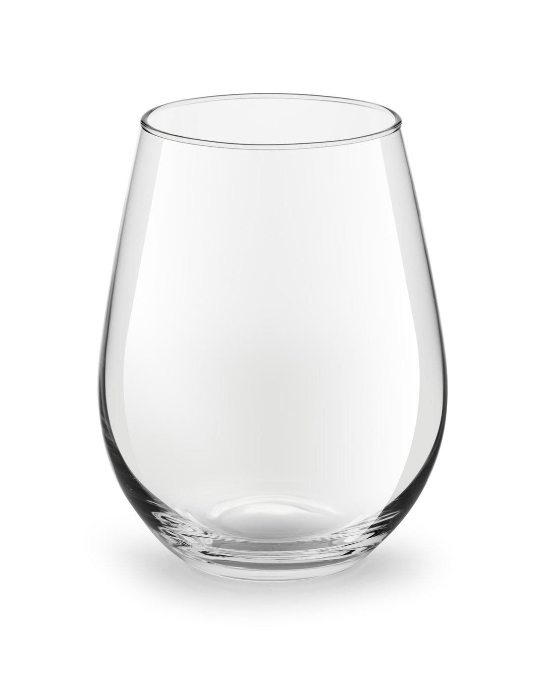 Modern stemless glassware is a versatile option for serving a variety of beverages