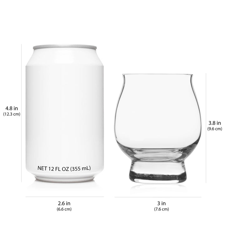 Vasos de whisky Libbey Signature Kentucky Bourbon Trail, 8 onzas, juego de 4