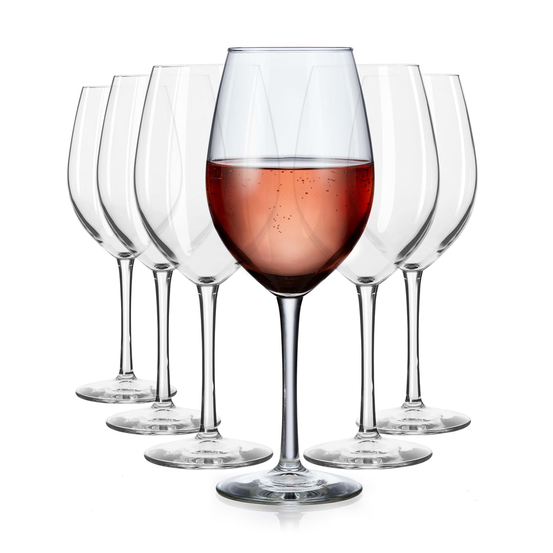 All-purpose wine glasses are suitable for any variety – red or white, dry or sweet, and even champagne cocktails