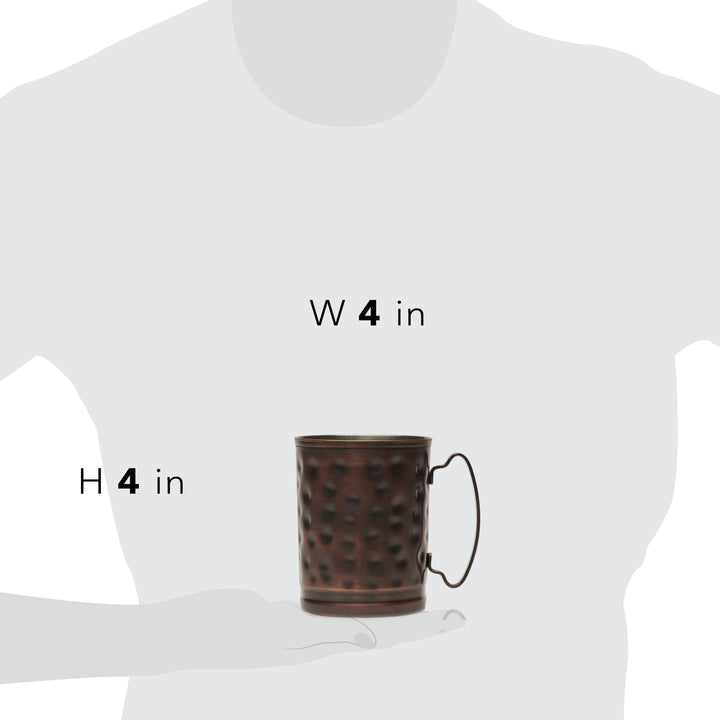 Copper cups are great for keeping drinks, like iced tea and water, colder for longer