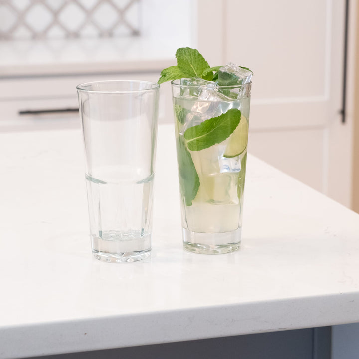 Comfortable to hold: Smooth glass walls and balanced shape make it easy to grip for casual sipping or formal occasions.