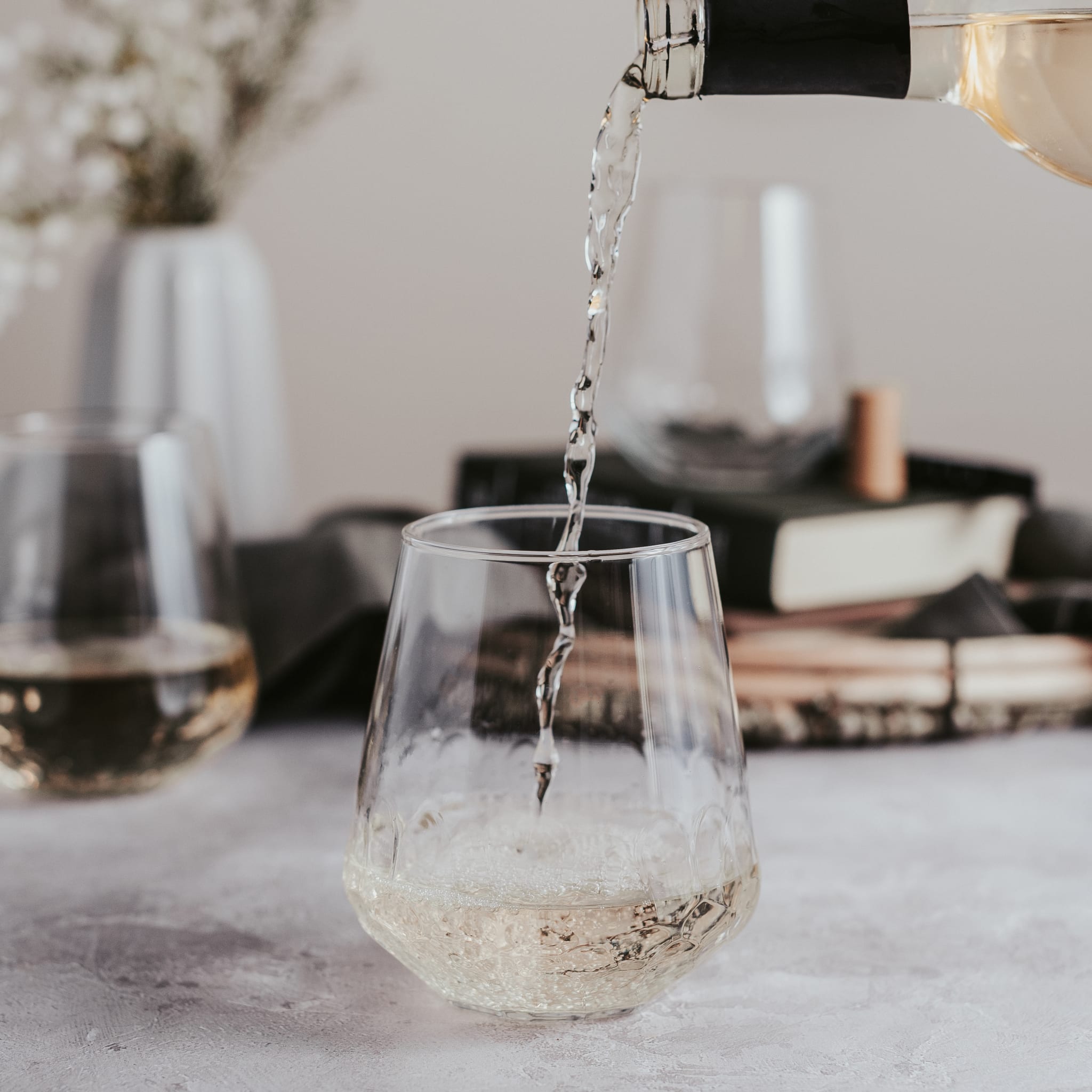 Libbey Stemless Wine Glass - Thumbnail 3