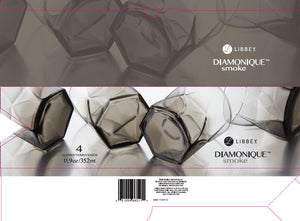 1710884/71491 Diamonique 4 Pc Smoke DOF Set 11.9 oz. 16/Case