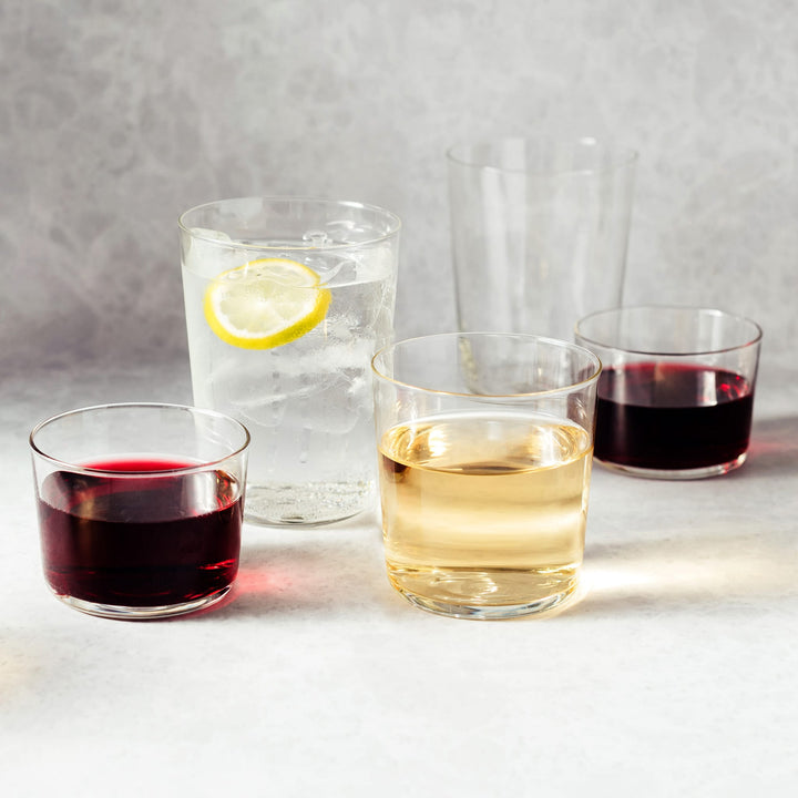 Vaso de roca Libbey Café, 13,25 onzas, juego de 8