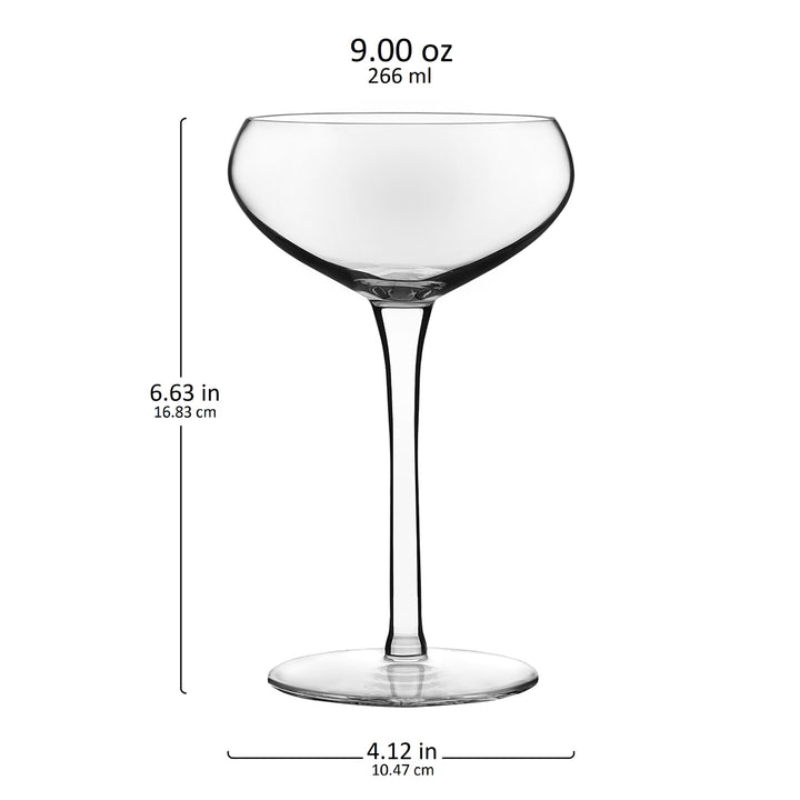 Verres à cocktail Libbey Signature Kentfield Coupe, 9 oz, lot de 4