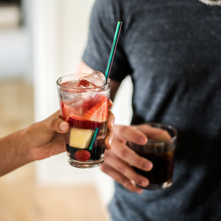 Libbey Bar Essentials Double Old Fashioned Glasses, 12 ounce, Set of 6