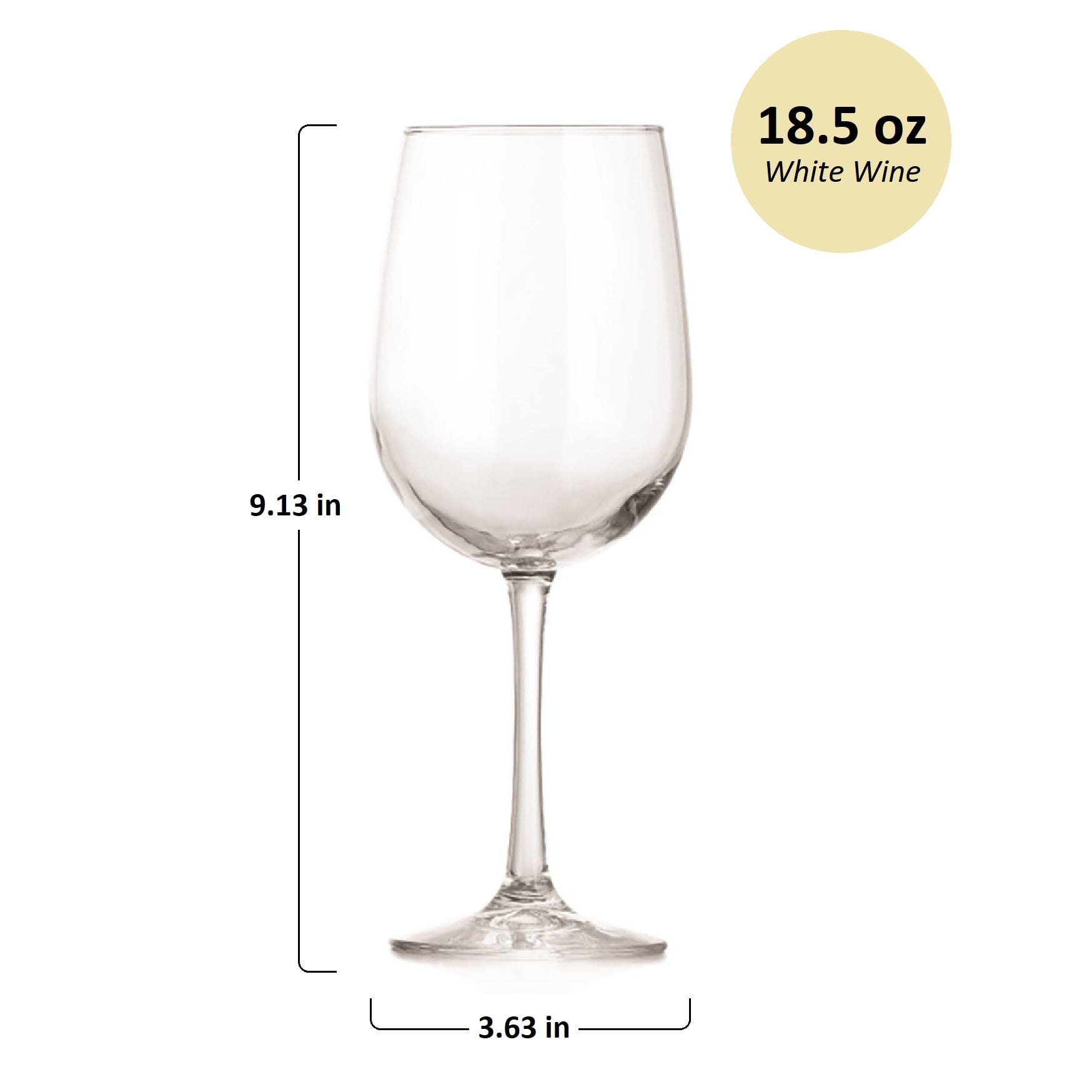 Libbey Vina Wine Glasses - Thumbnail 5