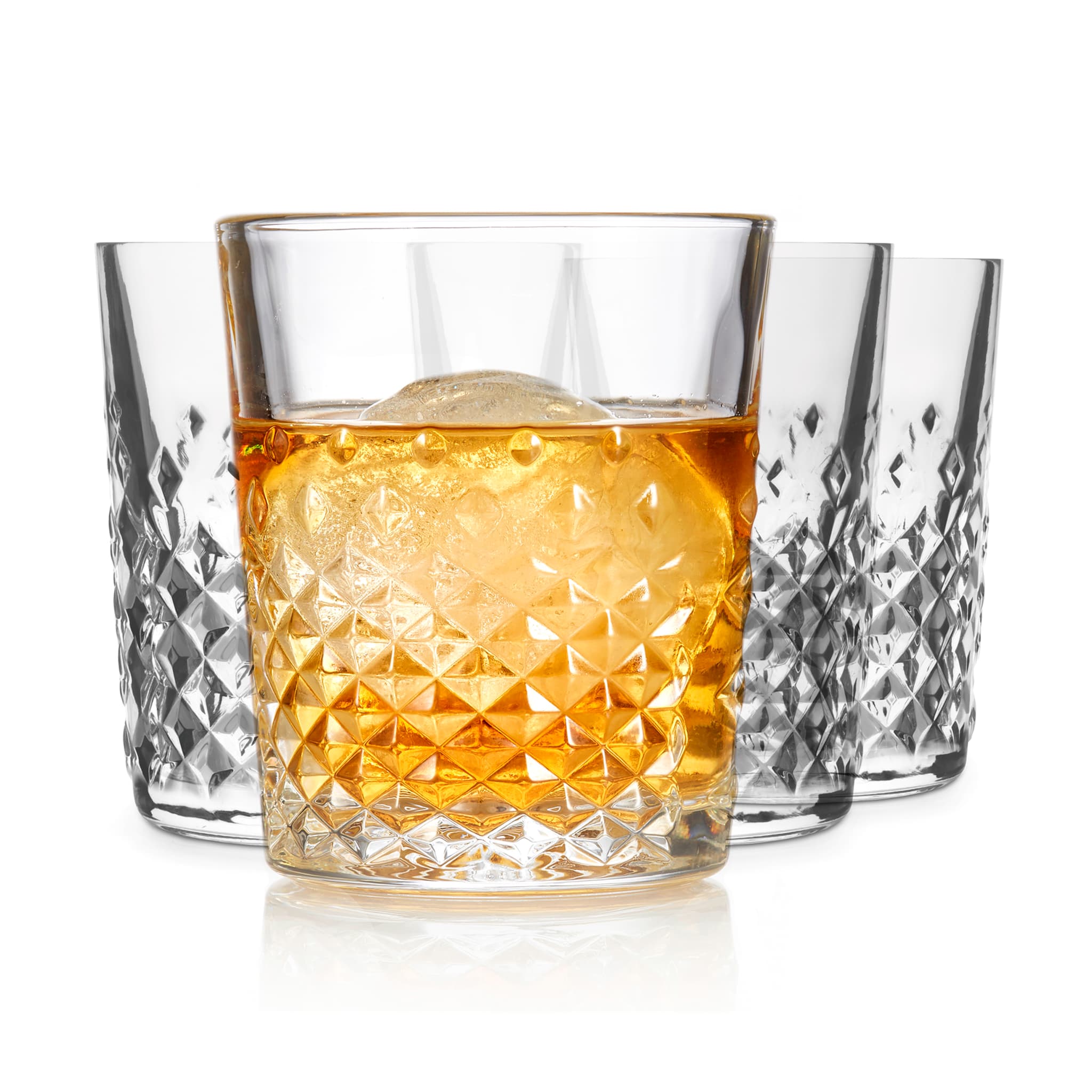 Libbey Carats Old Fashioned Glasses