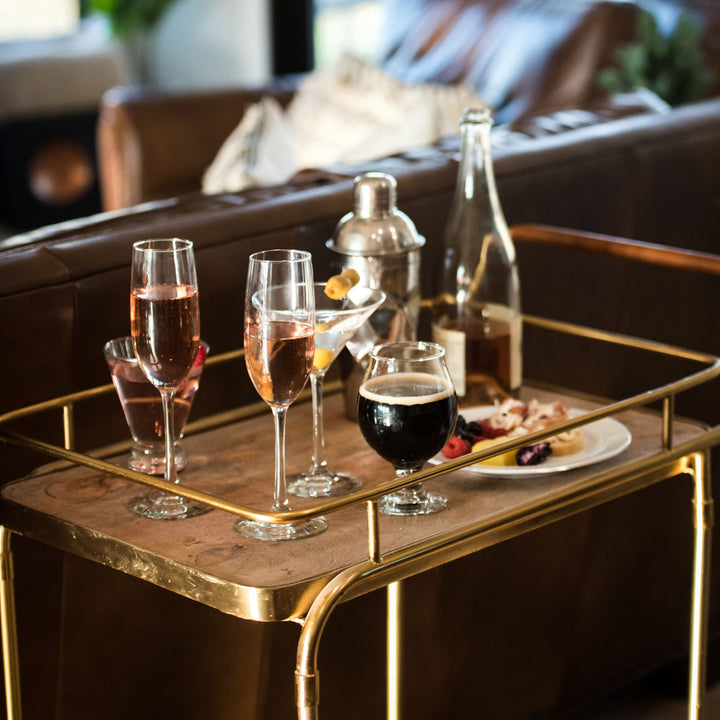 Copas de flauta Libbey Entertaining Essentials, 8 onzas, juego de 6