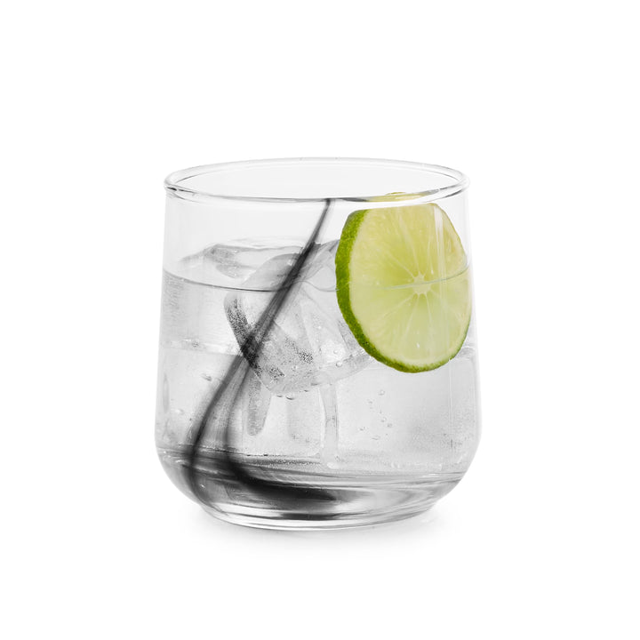 The Ascent silhouette combines a sturdy base and gently curved body for an elegant look and easy hold.