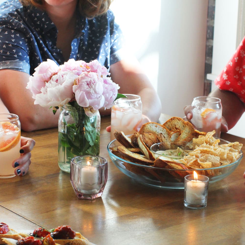 Durable glassware is designed to last through clinks, splashes and spills