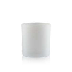 Candle Cylinder, White Matte Opaque Spray