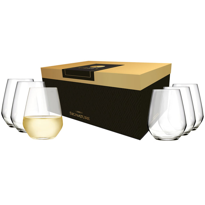 Distinctive angular bowl enhances aromas and flavors while giving a modern edge to wine service.