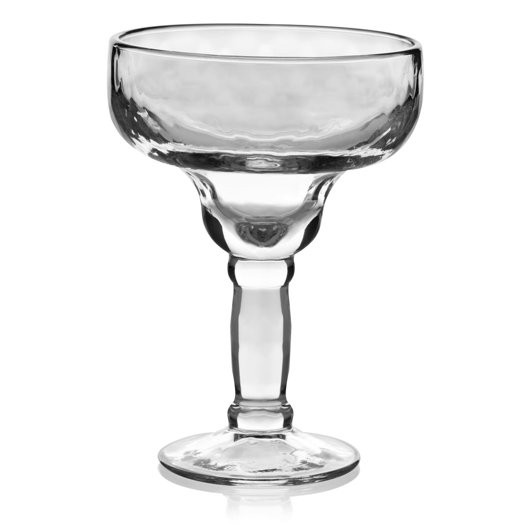 Includes 4, 13.5-ounce margarita glasses