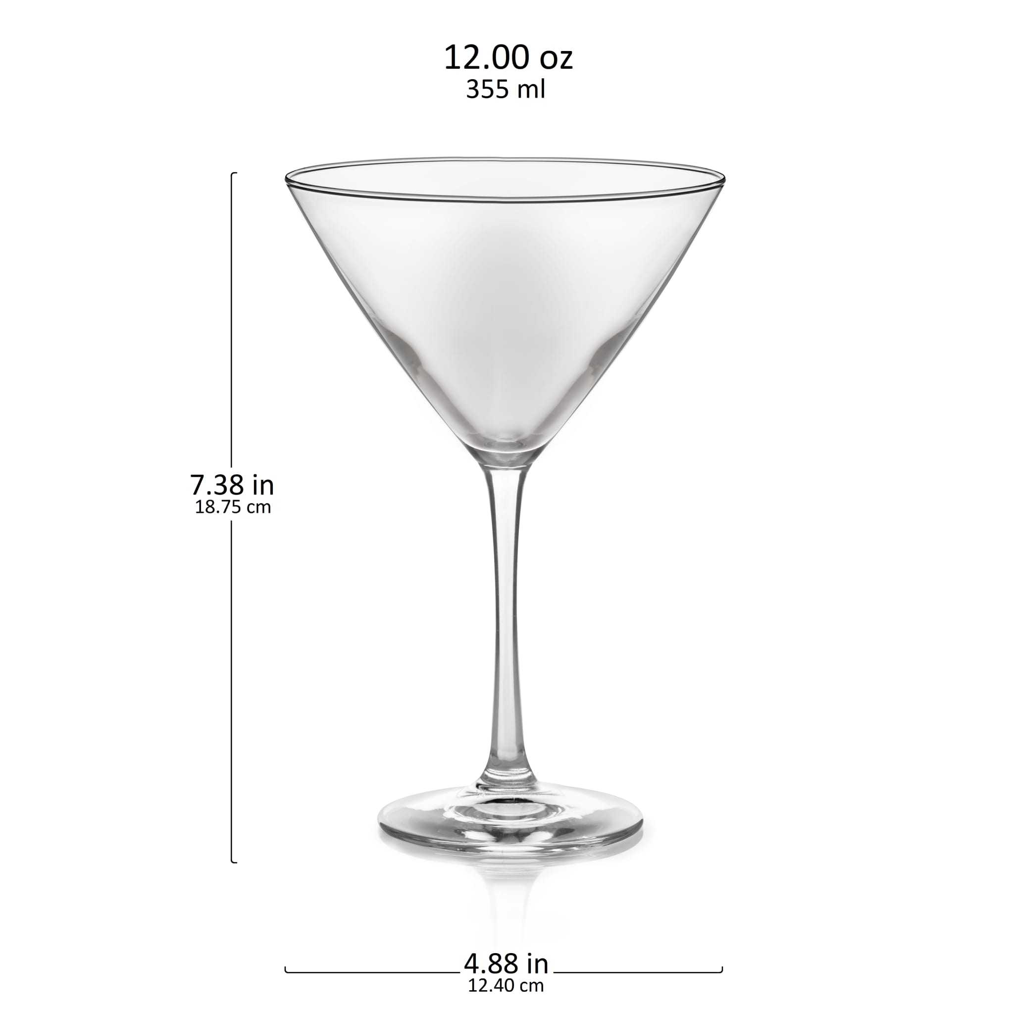 Libbey Vina Martini Glasses - Thumbnail 4