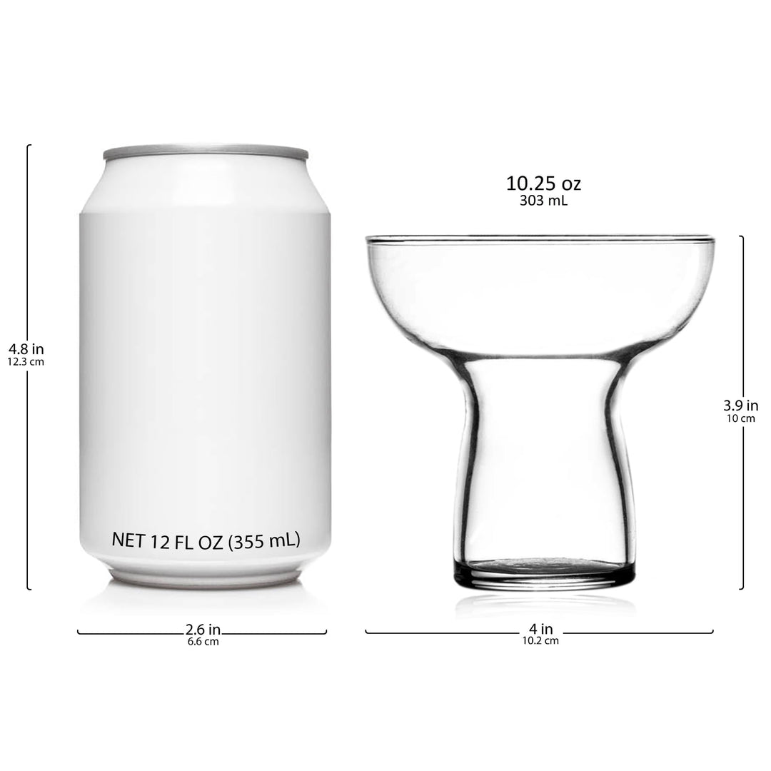 Verres à margarita sans pied Libbey, 10,25 onces, lot de 6