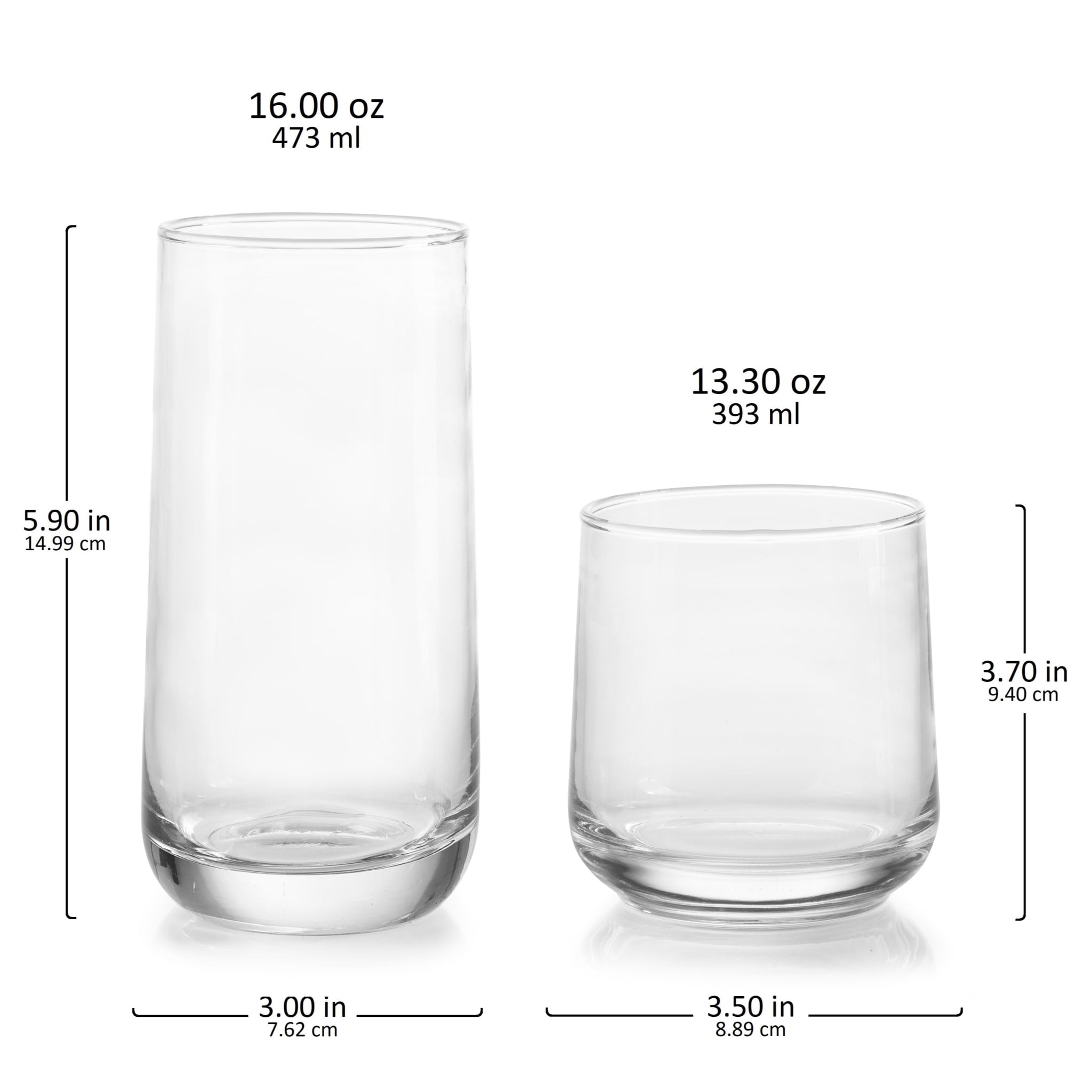 Libbey Ascent Rocks Glasses - Thumbnail 3