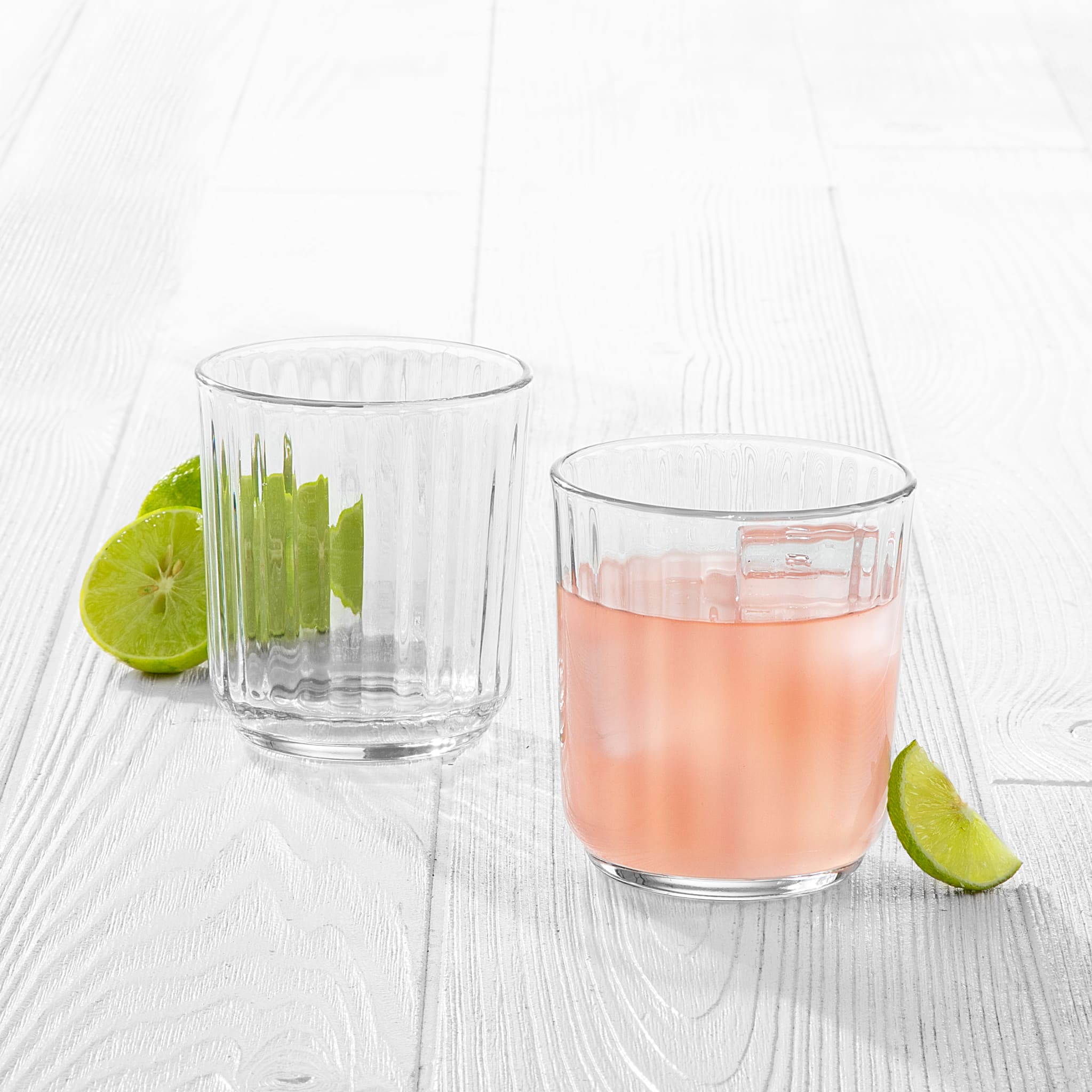 Libbey Paneled Old Fashioned Glasses - Thumbnail 4