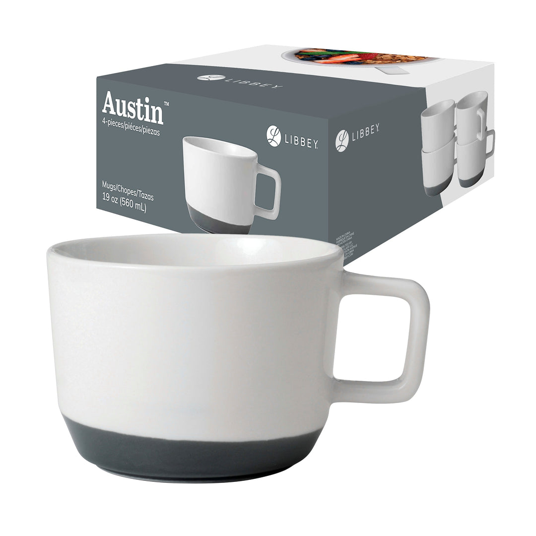 17.5-ounce mug is perfect for enjoying warm coffee, tea and cocoa
