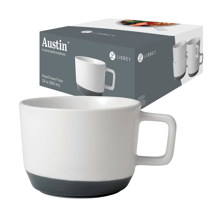 17.5-ounce mug is perfect for enjoying warm coffee, tea and cocoa