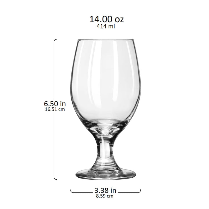 Curvaceous Perception tumblers coordinate with wine options to complete your beverage service and bar tabletop presentation