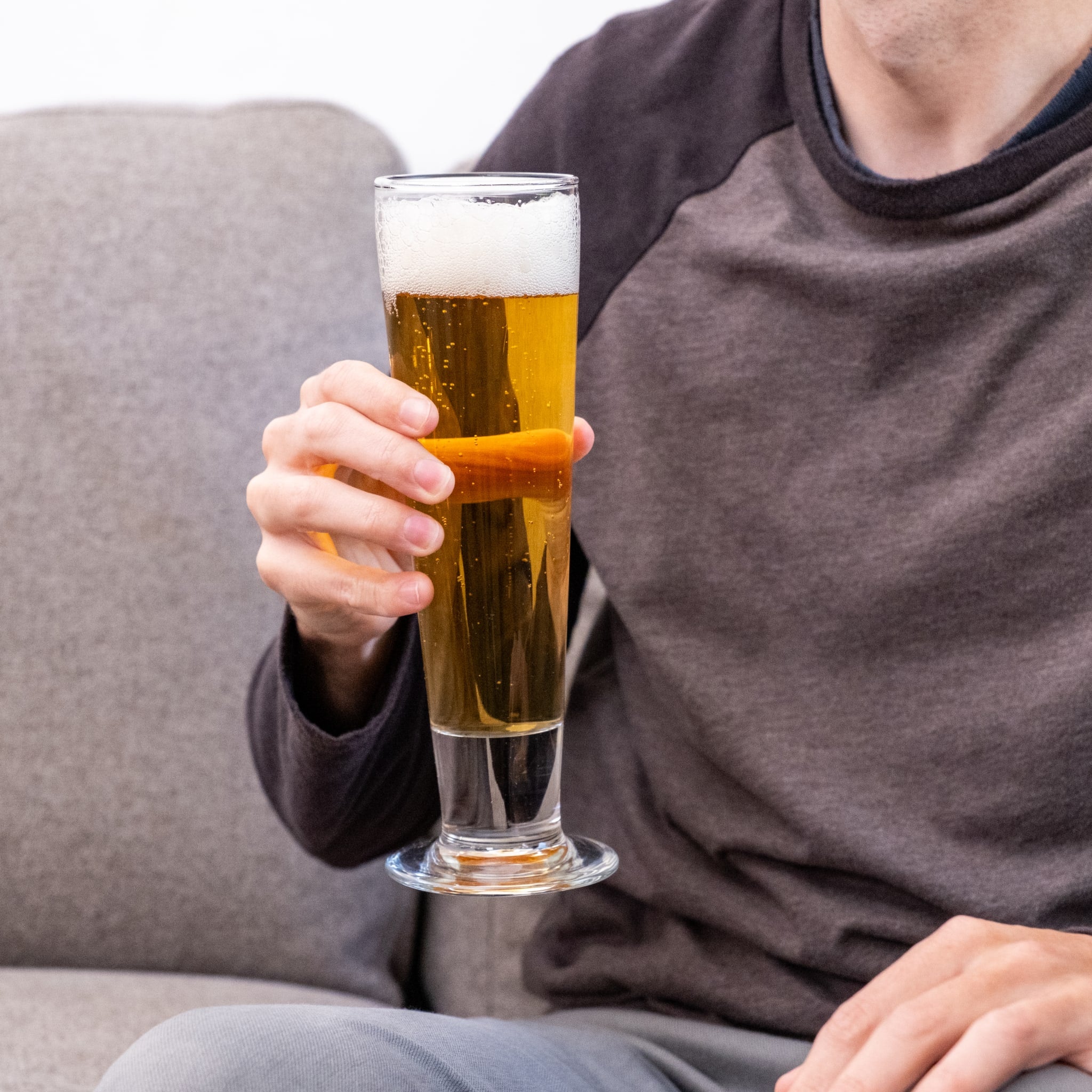 Lot De 2 Verres à Bière Pilsner 500 Ml – Verre Haut Design, Idéal Bière De Blé – Cadeau Pour Amateur De Bière - 5