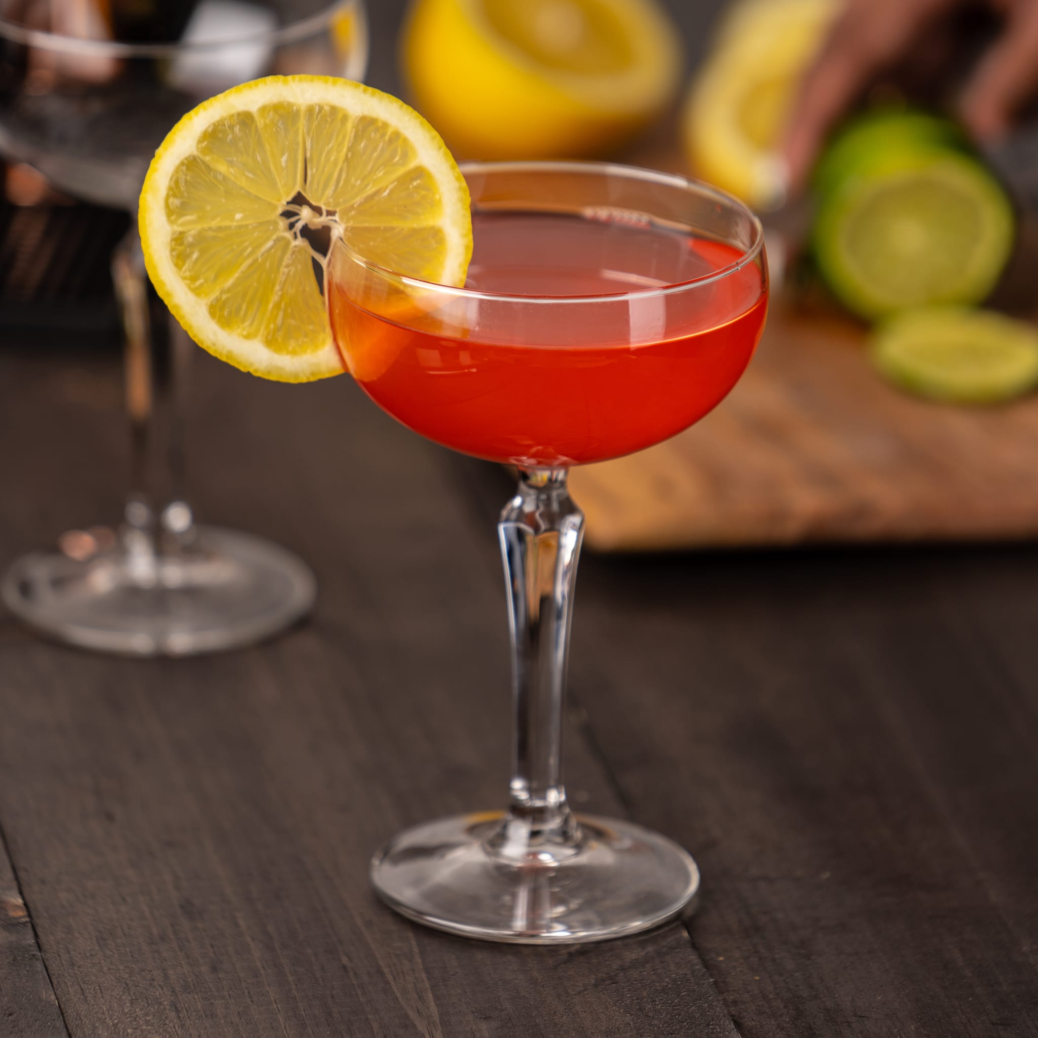 Libbey Capone Speakeasy Coupe Cocktail Glasses, 8.6 ounce, Set of