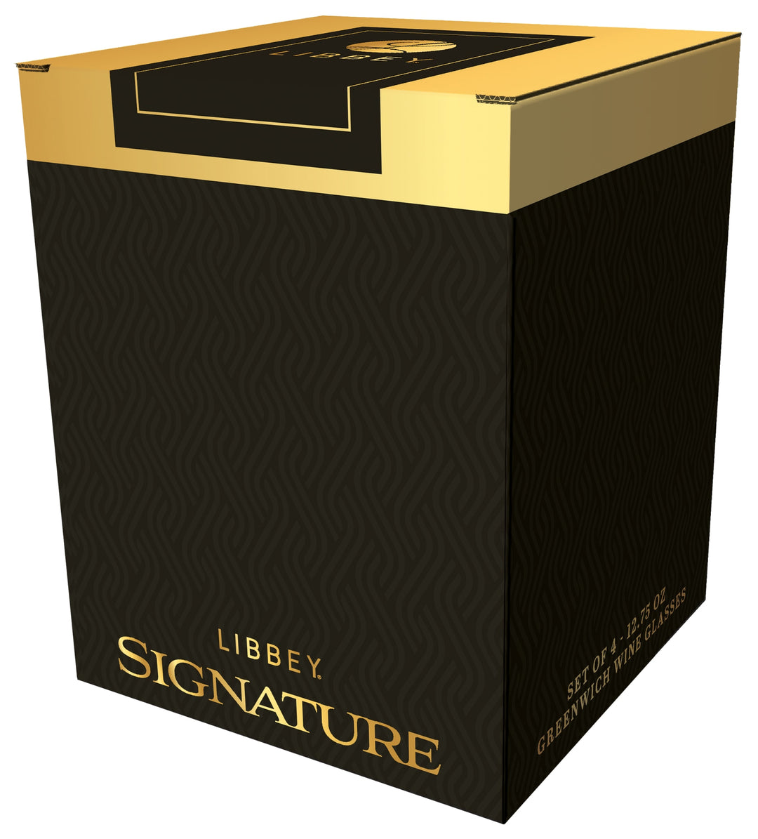 Libbey Signature Greenwich Red Wine Glasses, 12.75 Ounce, Set of 4