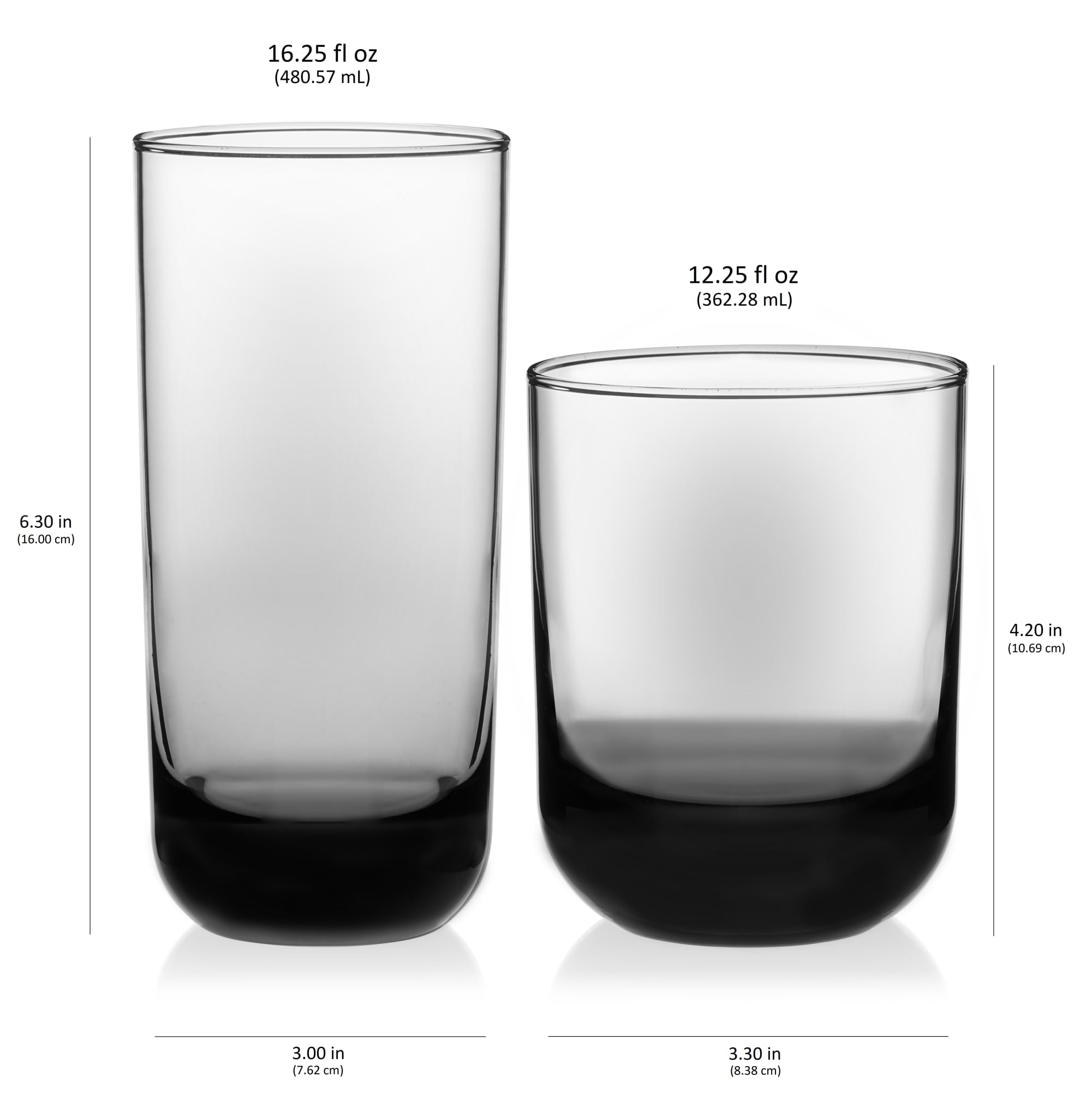Libbey Ascent Tumbler and Rocks Glass
