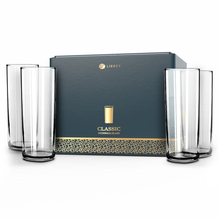 11‑ounce capacity: Just the right size for water, juice, soda, iced tea, or cocktails.