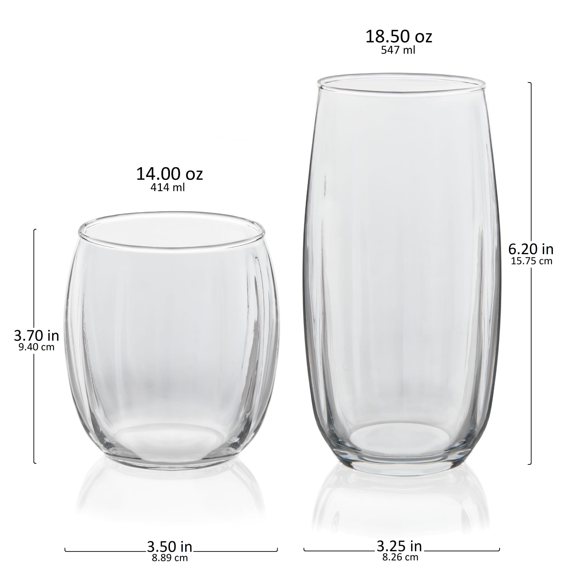 Libbey Samba 16 Piece Tumbler and Rocks Glass Set – Libbey Shop