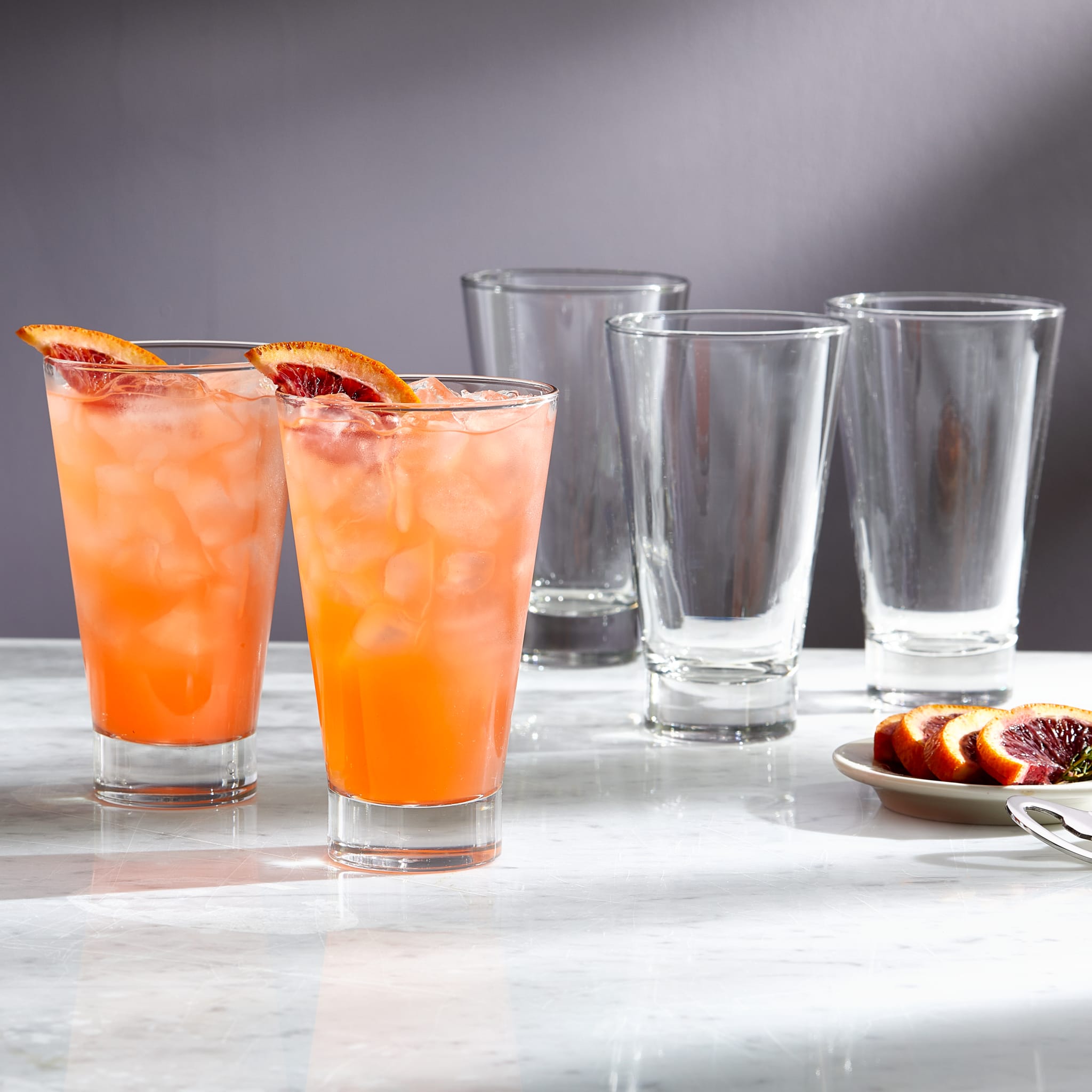Libbey Bar Essentials – Set Di 6 Bicchieri Hi-Ball In Vetro, 340 Ml – Robusti E Lavabili In Lavastoviglie – Per Birra, Cocktail E Soda