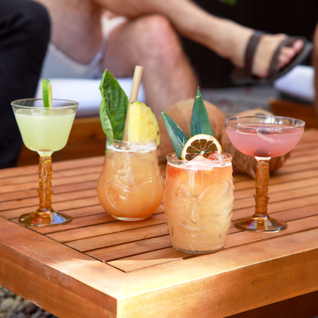 Verres à whisky Libbey Tiki Split, 45 cl, lot de 4