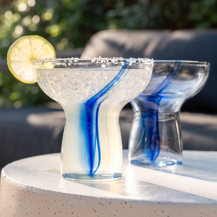 Glassware is made 100% BPA-free and lead-free
