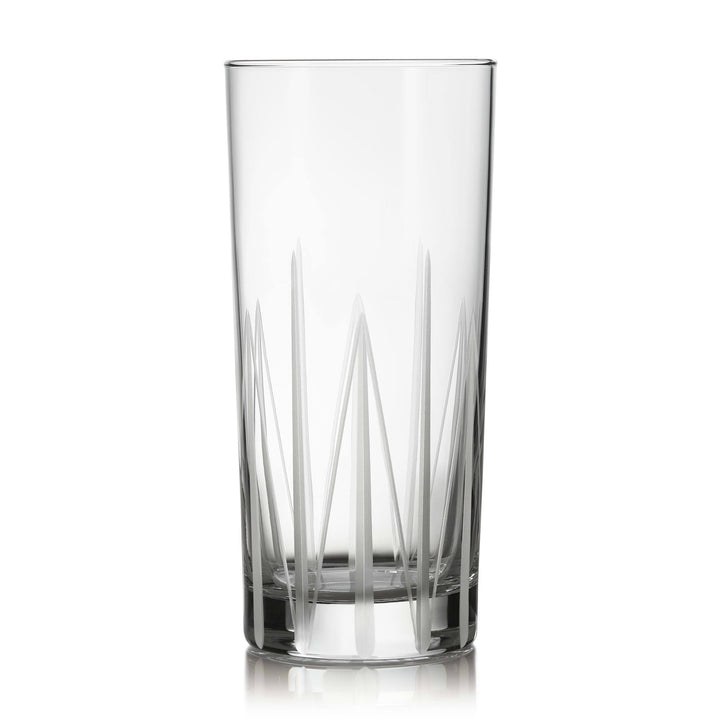 Includes four 15.75-ounce tumbler glasses (3.0-inch diameter by 6.25-inch height)