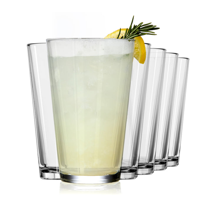 This mixing glass set is best suited for your favorite beer, fizzy pops, lemonade and simple cocktails