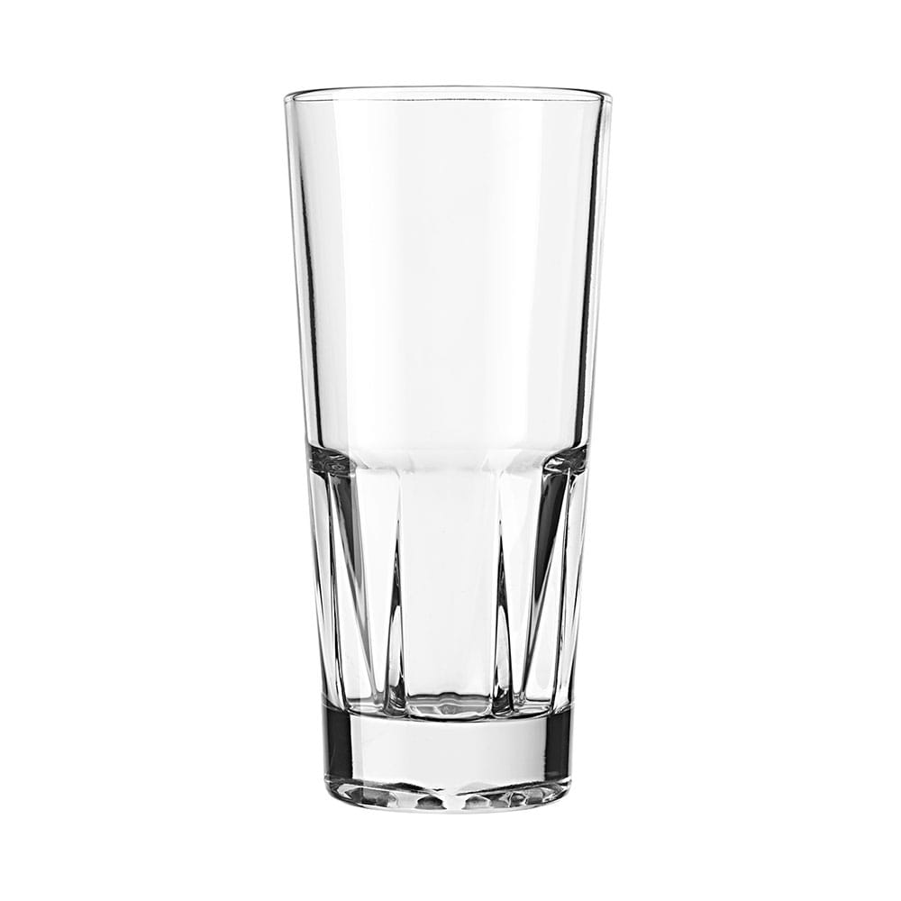 Libbey Bellevue Stackable Drinking Glass, 12.5 ounce, Set of 4