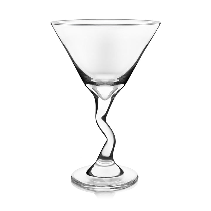 Includes 4, 9-ounce martini glasses (4.3-inch diameter x 6.5-inch height)