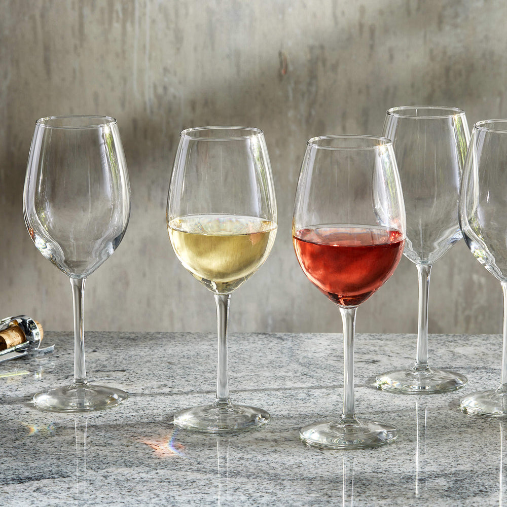 Designed to release and collect your wine’s aromas, large bowl provides room for swirling