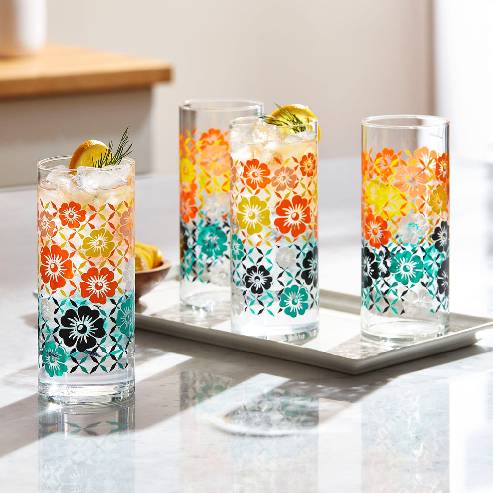 Use for everyday beverages like water and juice, or to serve up tea and lemonade to guests