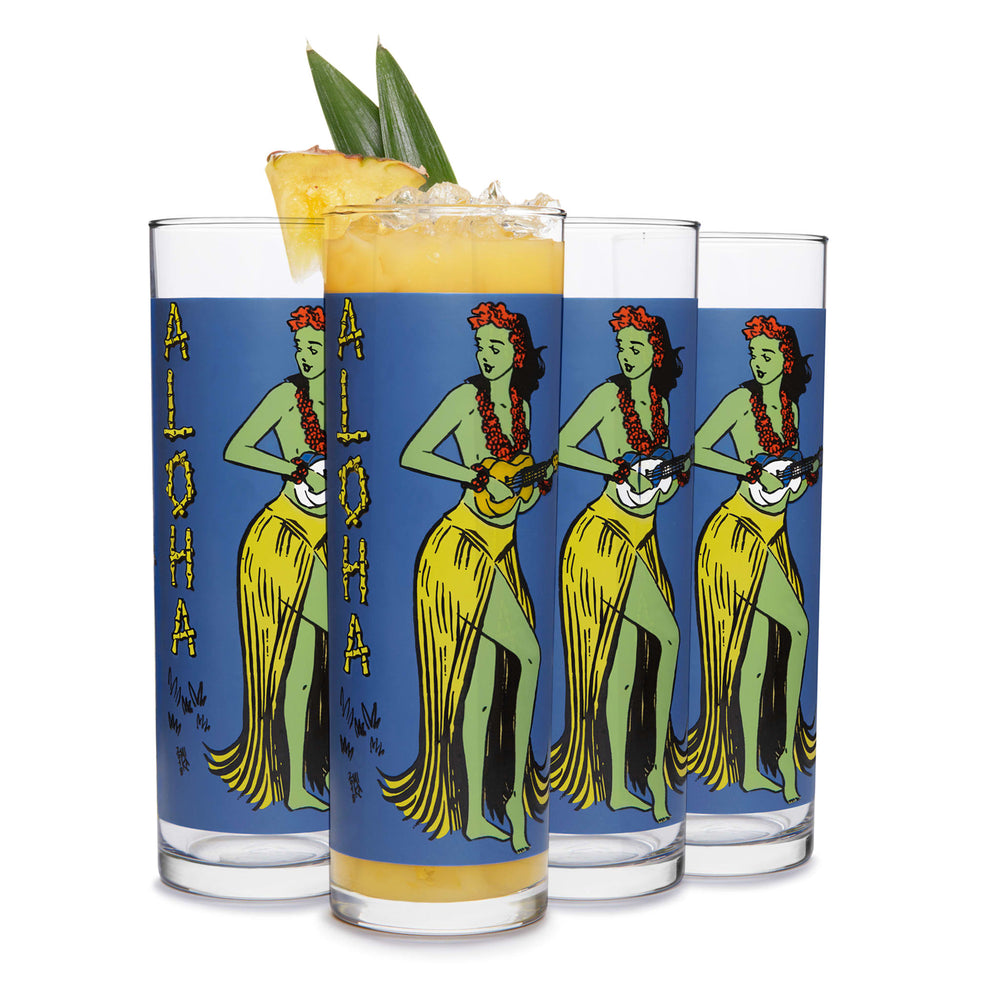 Vintage-style tiki zombie glasses add the perfect amount of Pacific Island culture to your next summer celebration or tropical party