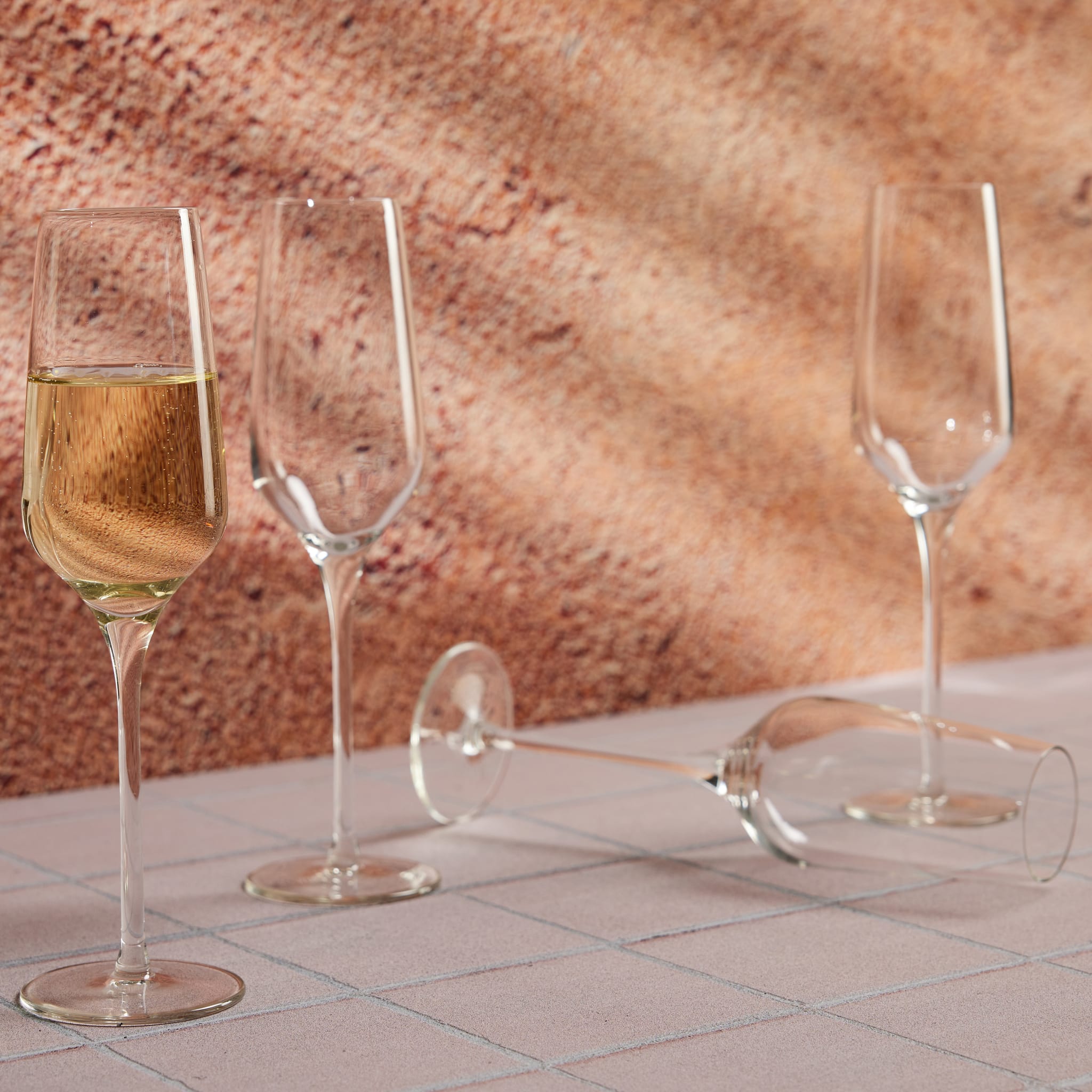 Libbey Signature Greenwich Champagne Flute Glasses - Thumbnail 5