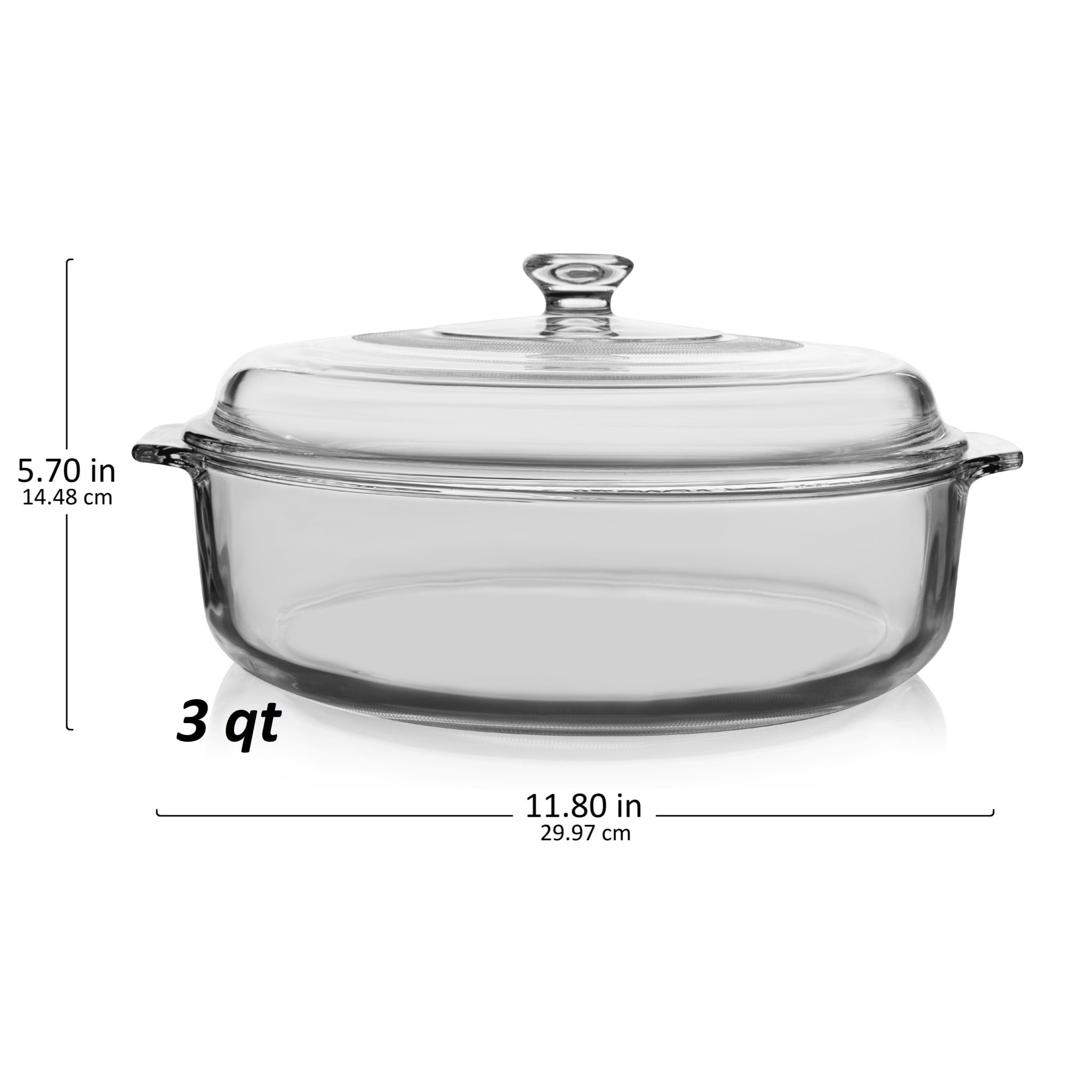 Libbey Baker's Basics Casserole Dish