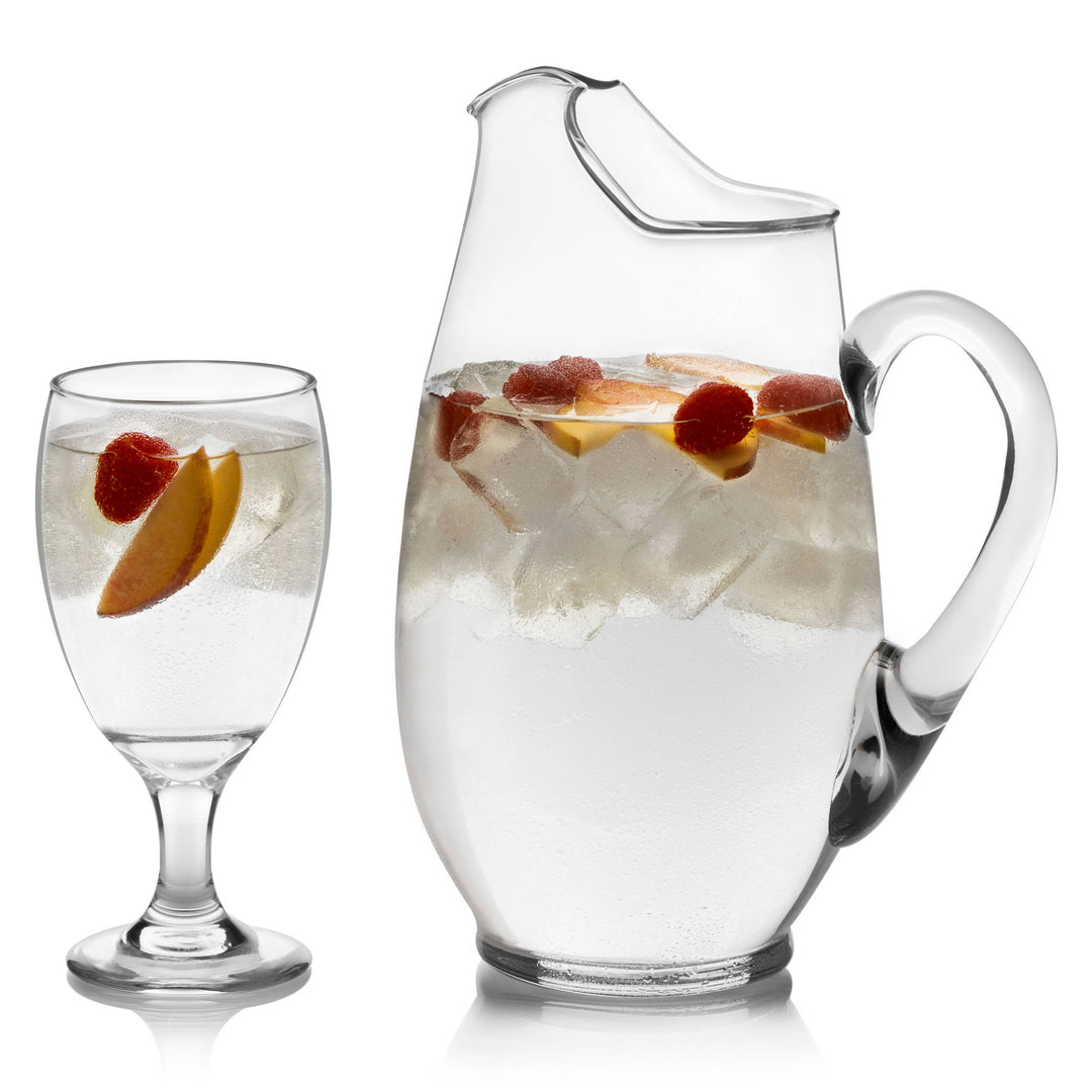 Full, oval shape perfect for sharing a long, refreshing drink on a breezy porch or patio